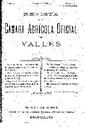 Revista de la Càmara Agrícola del Vallès, 1/2/1905 [Issue]