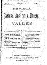 Revista de la Càmara Agrícola del Vallès, 1/6/1905, page 1 [Page]