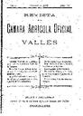 Revista de la Càmara Agrícola del Vallès, 1/12/1905, página 1 [Página]