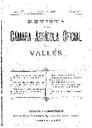 Revista de la Càmara Agrícola del Vallès, 1/10/1906, page 1 [Page]
