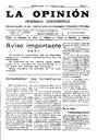 La Opinión , 22/12/1912 [Issue]