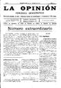 La Opinión , 29/12/1912, pàgina 1 [Pàgina]