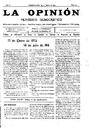 La Opinión , 19/1/1913 [Ejemplar]