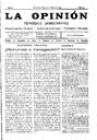 La Opinión , 30/3/1913 [Ejemplar]