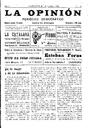 La Opinión , 28/9/1913, página 1 [Página]