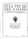 La Veu del Vallès [1919], 16/3/1919 [Issue]
