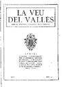 La Veu del Vallès [1919], 15/6/1919, pàgina 1 [Pàgina]