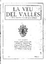 La Veu del Vallès [1919], 6/7/1919, pàgina 1 [Pàgina]