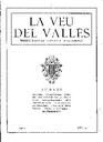 La Veu del Vallès [1919], 10/8/1919, page 1 [Page]