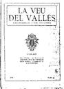 La Veu del Vallès [1919], 2/11/1919 [Issue]