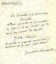 Carta de Julita Farnés, directora de la Biblioteca Popular de Granollers, adreçada a l'alcalde de la ciutat, expressant el condol pel bombardeig sofert [Document]