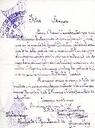 Carta del Consell Directiu de la Federació Eutèrpense de Cors i Orfeons de Clavé de Barcelona, adreçada a l'alcalde de Granollers, expressant el condol pel bombardeig sofert a la ciutat [Document]