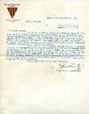 Carta de la Llar Catalana de Maó dirigida a l'Alcalde de Granollers on informa de que la Generalitat els hi va fer un donatiu per la compra de joguines, per haver ajudat econòmicament als damnificats pel bombardeig de Granollers. &#13;
Resposta de l'alcaldia de Granollers on informa de l'entrega del donatiu per part de Granollers a la Generalitat per a joguines dels infants de Menorca com agraïment. 22 de desembre 1938 i 16 de gener 1939. [Document]