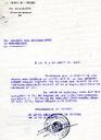 Carta del cap Merino, adreçada a l'alcalde de Granollers, demanant informació sobre l'estat de les famílies Selles i Regas [Document]