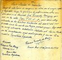 Carta de Filomena Fernández de Álvarez des de Buenos Aires, adreçada a l'alcalde de Granollers, demanant informació sobre el seu germà José Fernández Rodríguez [Document]