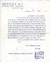 Carta de la Agrupación Local de Mujeres Libres, adreçada al president del Consell Municipal de Granollers, sol·licitant ajudes pel ressorgiment de l'entitat, damnificada pel bombardeig [Document]