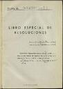 Decrets i Resolucions, 3/11/1966, Diligència [Acta]