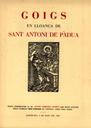 Antoni de Pàdua, Goigs en lloança de Sant [Document]