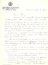 Carta d'August Panyella a Antoni Jonch,  en relació a les gestions per a la compra d'un terreny a Ikunde, [Document]