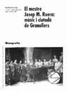 El Mestre Josep Maria Ruera: músic i ciutadà de Granollers [Artículo]