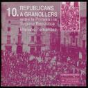 Republicans a Granollers, entre la 1a i la 2a República [Monograph]