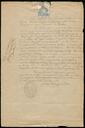 Certificat de la inscripció al registre de l'església de Surp, del baptisme de Celestí Bellera el 1889 [Document]