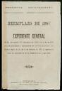 Expedient general de la LLeva de 1898 [Documento]