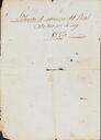 Llibreta de cobrament del reial cadastre del poble de Palou per l'any 1843. [Documento]