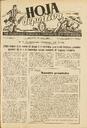 Hoja Deportiva, n.º 1, 26/1/1950, página 1 [Página]