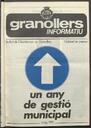 Granollers informatiu. Butlletí de l'Ajuntament de Granollers, #1, 5/1980 [Issue]