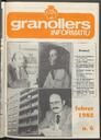 Granollers informatiu. Butlletí de l'Ajuntament de Granollers, #6, 2/1982 [Issue]