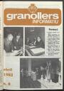 Granollers informatiu. Butlletí de l'Ajuntament de Granollers, #8, 4/1982 [Issue]