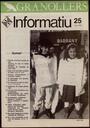 Granollers informatiu. Butlletí de l'Ajuntament de Granollers, #25, 3/1984 [Issue]