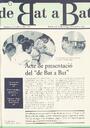 De Bat a Bat. Revista de l'Hospital General de Granollers, #2, 9/1994, page 1 [Page]