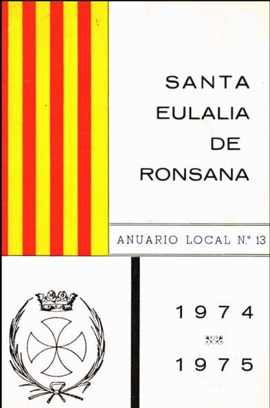 Anuari de Santa Eulàlia de Ronçana, 25/7/1975 [Exemplar]