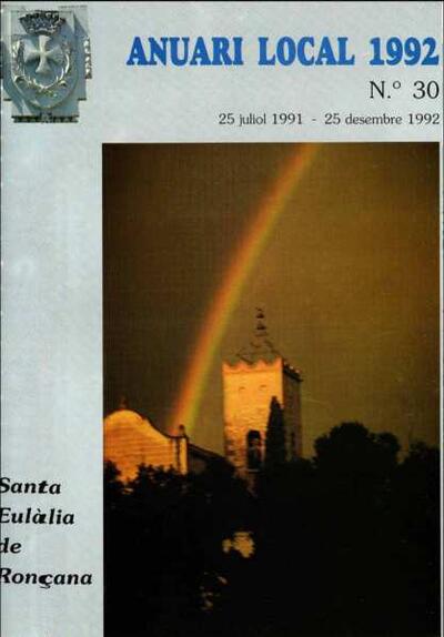 Anuari de Santa Eulàlia de Ronçana, 25/12/1992 [Ejemplar]