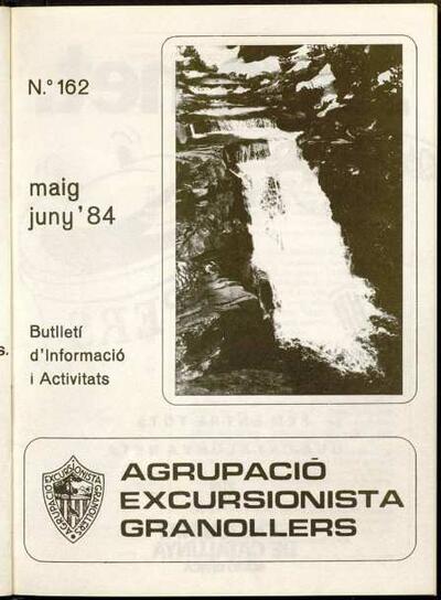 Butlletí de l'Agrupació Excursionista de Granollers, 1/6/1984 [Issue]