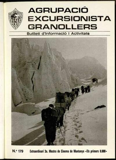 Butlletí de l'Agrupació Excursionista de Granollers, 1/10/1989 [Issue]