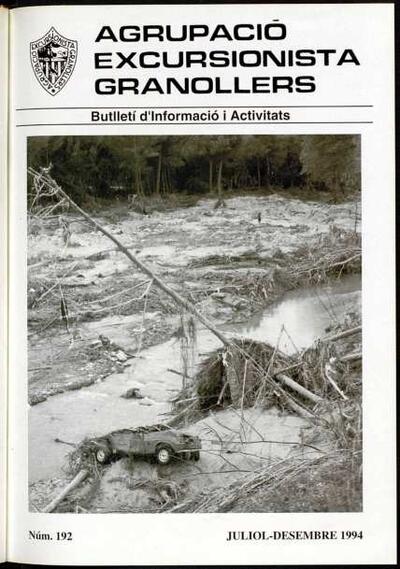 Butlletí de l'Agrupació Excursionista de Granollers, 1/12/1994 [Issue]