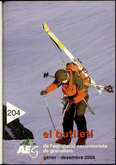 Butlletí de l'Agrupació Excursionista de Granollers, 1/12/2005 [Issue]