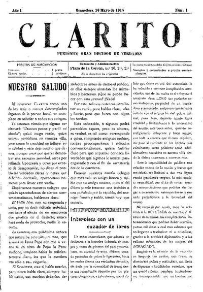 Clarito, 16/5/1915 [Exemplar]