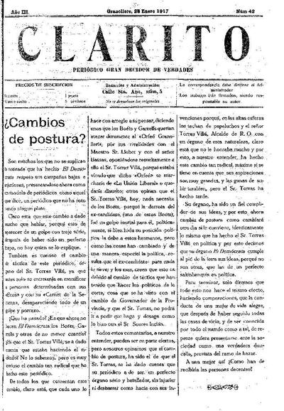 Clarito, 28/1/1917 [Issue]