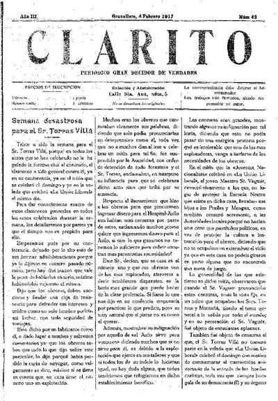 Clarito, 4/2/1917 [Issue]