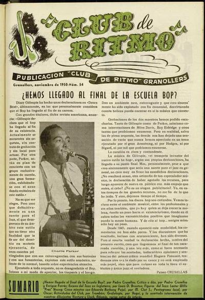Club de Ritmo, 1/11/1950 [Issue]