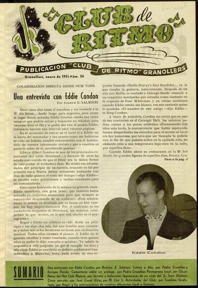 Club de Ritmo, 1/1/1951 [Issue]