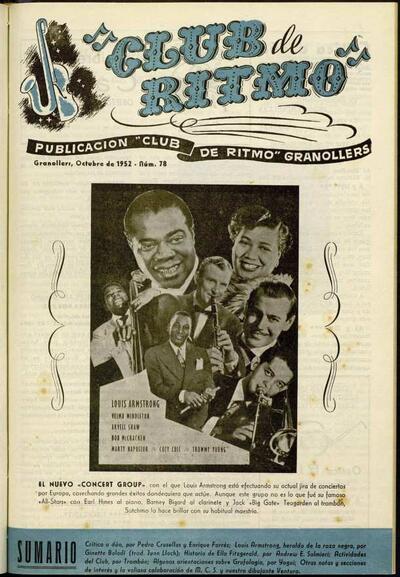 Club de Ritmo, 1/10/1952 [Issue]