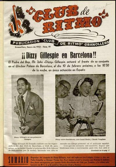 Club de Ritmo, 1/1/1953 [Issue]