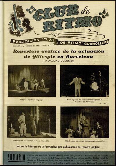 Club de Ritmo, 1/2/1953 [Ejemplar]