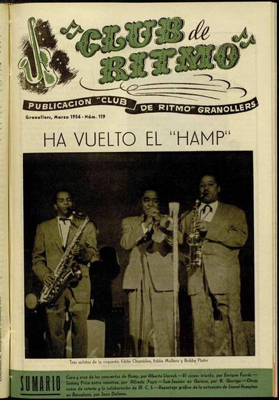 Club de Ritmo, 1/3/1956 [Issue]