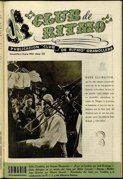 Club de Ritmo, 1/6/1956 [Ejemplar]